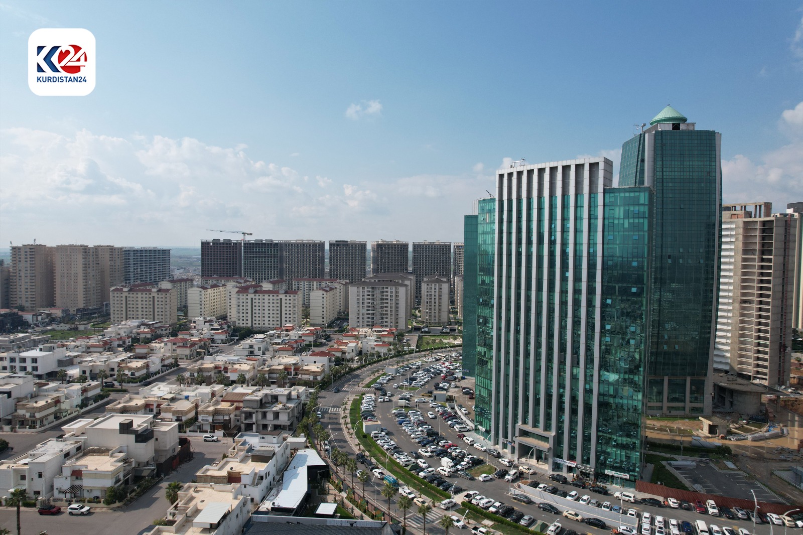 Erbil city. (Photo: Kurdistan24/ Islam Hiro)